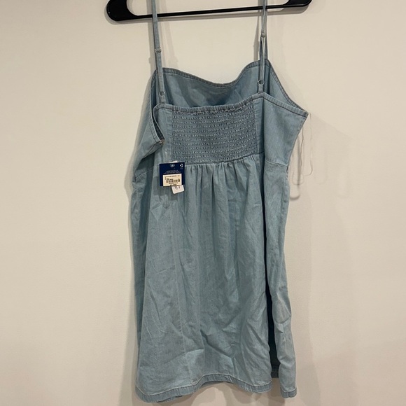 Casual Light Blue Denim Dress - Picture 3 of 3